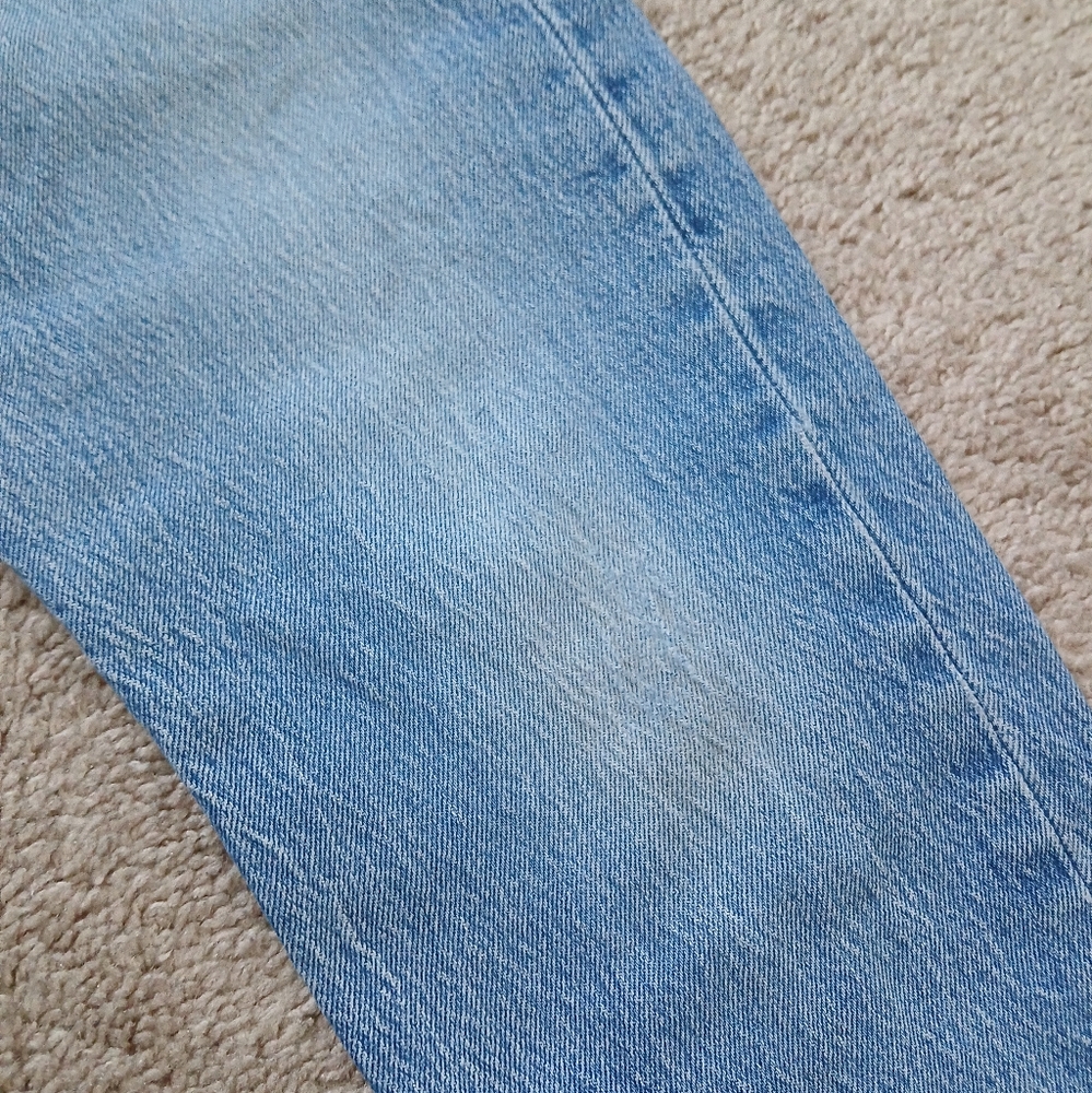 Levi 501 Skinny Jeans Size 28x28 Medium Wash - Picture 8 of 12
